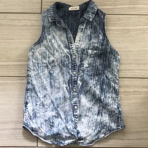 Bella Dahl Sleeveless Button Down